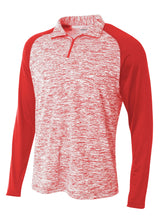 A4 Youth Quarter Zip Space Dye A4