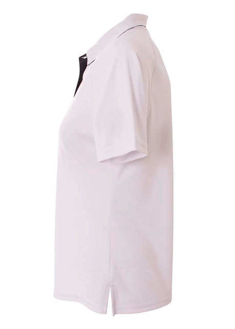 A4 Womens Contrast Polo A4