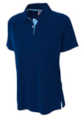 A4 Womens Contrast Polo A4