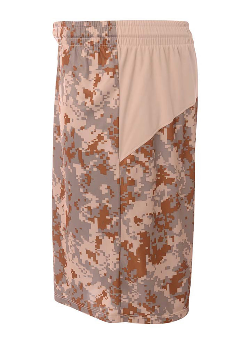A4 Youth Camo Short