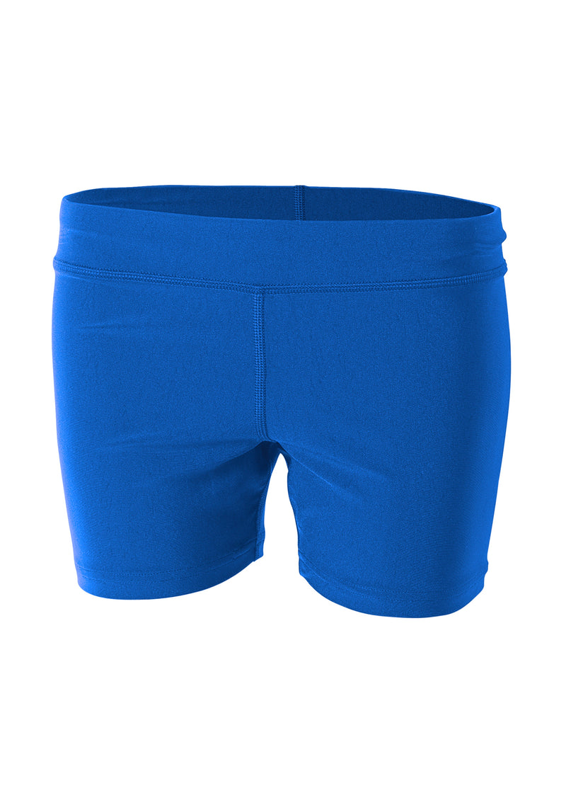A4 Youth Girls 4" Volleyball Short