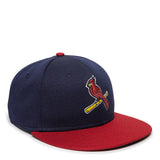 Outdoor Cap St. Louis Cardinals™ MLB® Replica Structured Solid Panel Hat MLB-400 Fan Gear MLB St. Louis Cardinals