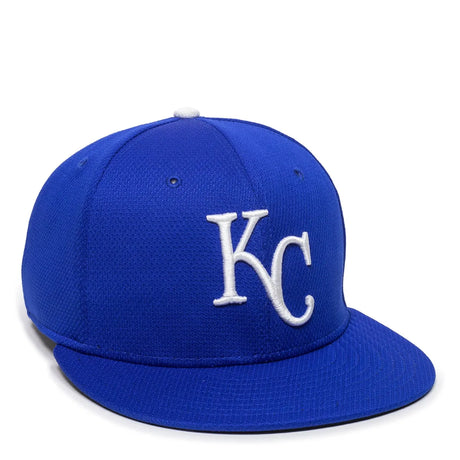 Outdoor Cap Kansas City Royals™ MLB® Replica Structured Solid Panel Hat MLB-400 Fan Gear MLB Kansas City Royals