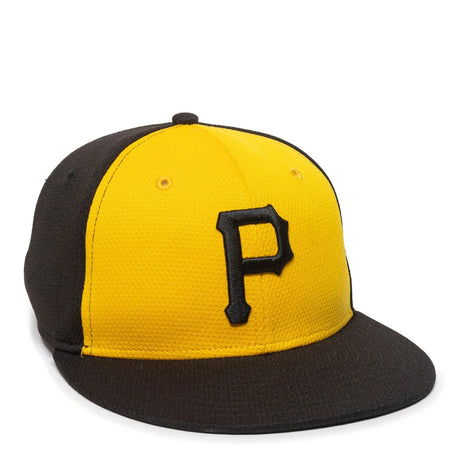 Outdoor Cap Pittsburgh Pirates™ MLB® Replica Structured Solid Panel Hat MLB-400 Fan Gear MLB Pittsburgh Pirates