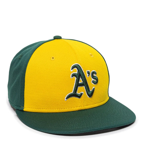 Outdoor Cap Oakland Athletics™ MLB® Replica Structured Solid Panel Hat MLB-400 Fan Gear MLB Oakland Athletics