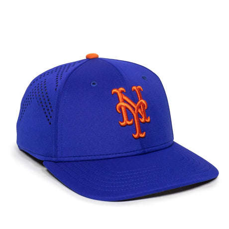 Outdoor Cap New York Mets™ Official MLB® Replica Structured Solid Panel Hat MLB-600 Fan Gear MLB New York Mets