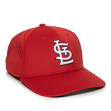 Outdoor Cap St. Louis Cardinals™ Official MLB® Replica Structured Solid Panel Hat (MLB-600)-1