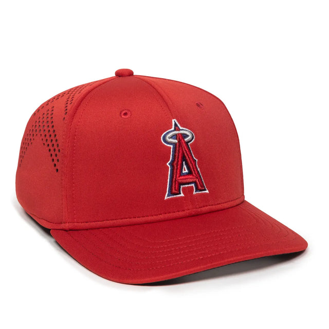 Outdoor Cap Los Angeles Angels™ Official MLB® Replica Structured Solid Panel Hat (MLB-600)-1