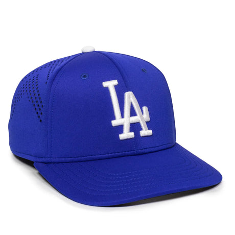 Outdoor Cap Los Angeles Dodgers™ Official MLB® Replica Structured Solid Panel Hat MLB-600 Fan Gear MLB Los Angeles Dodgers