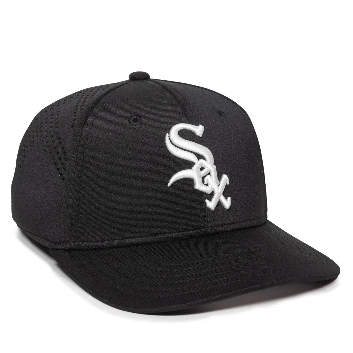 Outdoor Cap Chicago White Sox™ Official MLB® Replica Structured Solid Panel Hat MLB-600 Fan Gear MLB Chicago White Sox