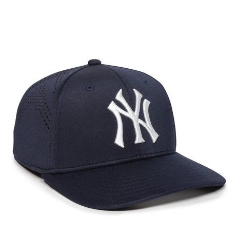 Outdoor Cap New York Yankees™ Official MLB® Replica Structured Solid Panel Hat MLB-600 Fan Gear MLB New York Yankees