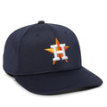 Outdoor Cap Houston Astros™ Official MLB® Replica Structured Solid Panel Hat MLB-600 Fan Gear MLB Houston Astros
