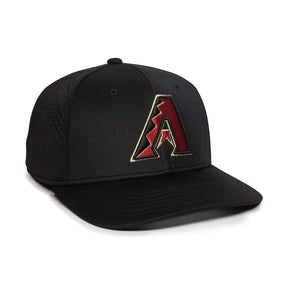 Outdoor Cap Arizona Diamondbacks™ Official MLB® Replica Structured Solid Panel Hat (MLB-600)-1