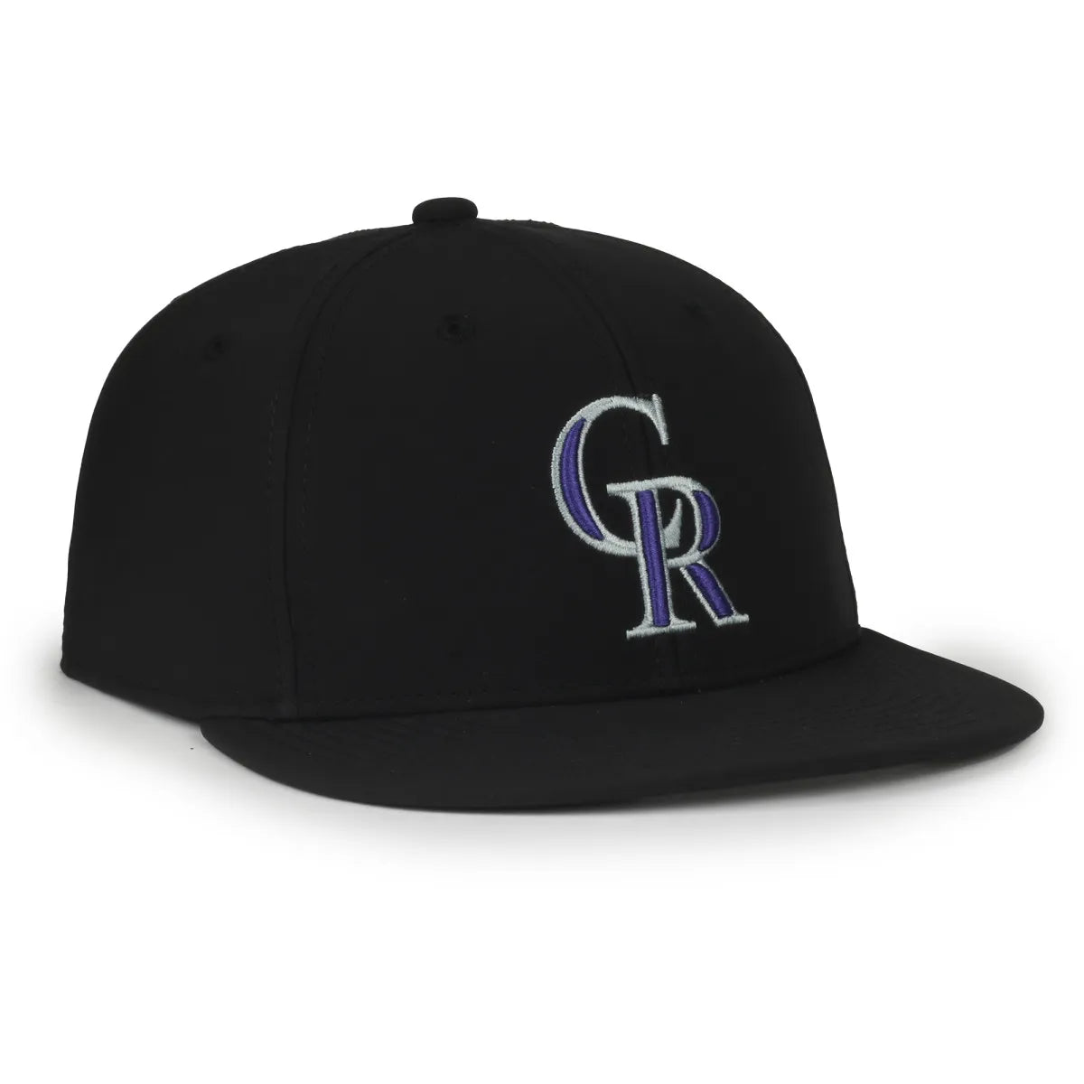 Outdoor Cap Colorado Rockies™ MLB® Replica Structured Solid Panel Hat MLB-450 Fan Gear MLB Colorado Rockies