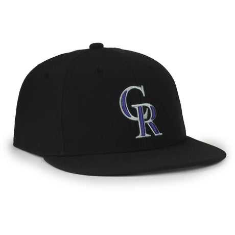Outdoor Cap Colorado Rockies™ MLB® Replica Structured Solid Panel Hat MLB-450 Fan Gear MLB Colorado Rockies