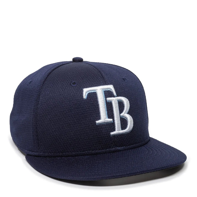 Outdoor Cap Tampa Bay Rays™ Official MLB® Replica Structured Solid Panel Hat (MLB-400)-1