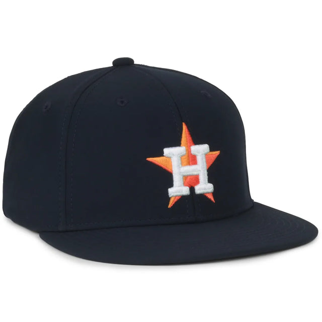 Outdoor Cap Houston Astros™ Official MLB® Replica Structured Solid Panel Hat (MLB-450)-1
