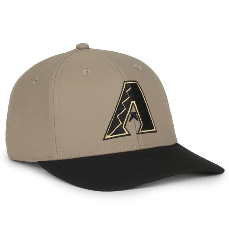 Outdoor Cap Arizona Diamondbacks™ Official MLB® Replica Structured Solid Panel Hat MLB-550cc Fan Gear MLB Arizona Diamondbacks