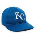 Outdoor Cap Kansas City Royals™ MLB® Replica Structured Solid Panel Hat MLB-350 Fan Gear MLB Kansas City Royals