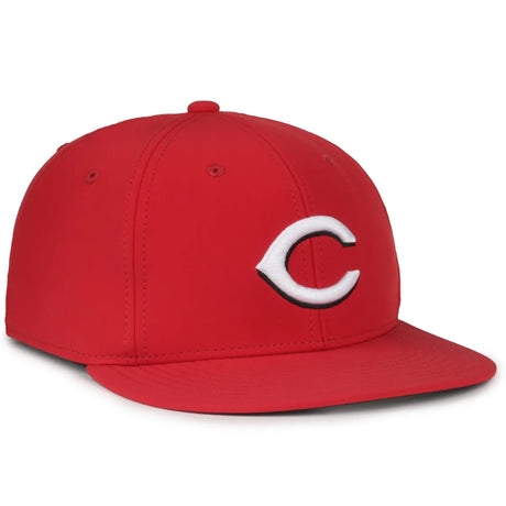 Outdoor Cap Cincinnati Reds™ MLB® Replica Structured Solid Panel Hat MLB-450 Fan Gear MLB Cincinnati Reds