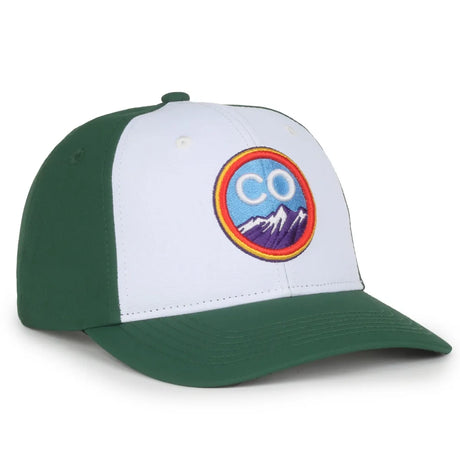 Outdoor Cap Colorado Rockies™ Official MLB® Replica Structured Solid Panel Hat MLB-550cc Fan Gear MLB Colorado Rockies