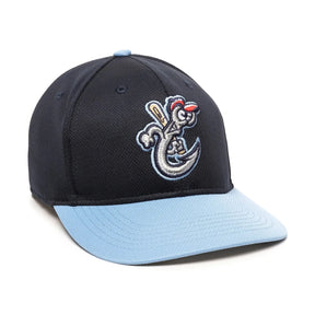 Outdoor Cap Corpus Christi Hooks™ MiLB® Replica Structured Solid Panel Hat (MIN-350)-1