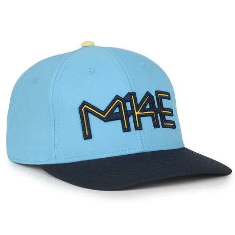 Outdoor Cap Milwaukee Brewers™ Official MLB® Replica Structured Solid Panel Hat MLB-550cc Fan Gear MLB Milwaukee Brewers