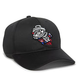 Outdoor Cap Rocket City Trash Pandas™ MiLB® Replica Structured Solid Panel Hat (MIN-350)-1