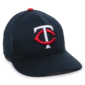 Outdoor Cap Minnesota Twins™ Official MLB® Replica Structured Solid Panel Hat (MLB-350)-1