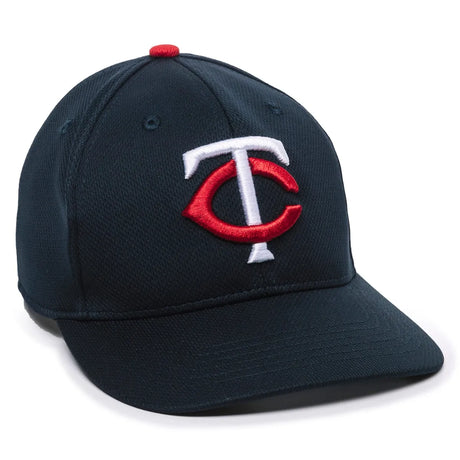 Outdoor Cap Minnesota Twins™ MLB® Replica Structured Solid Panel Hat MLB-350 Fan Gear MLB Minnesota Twins