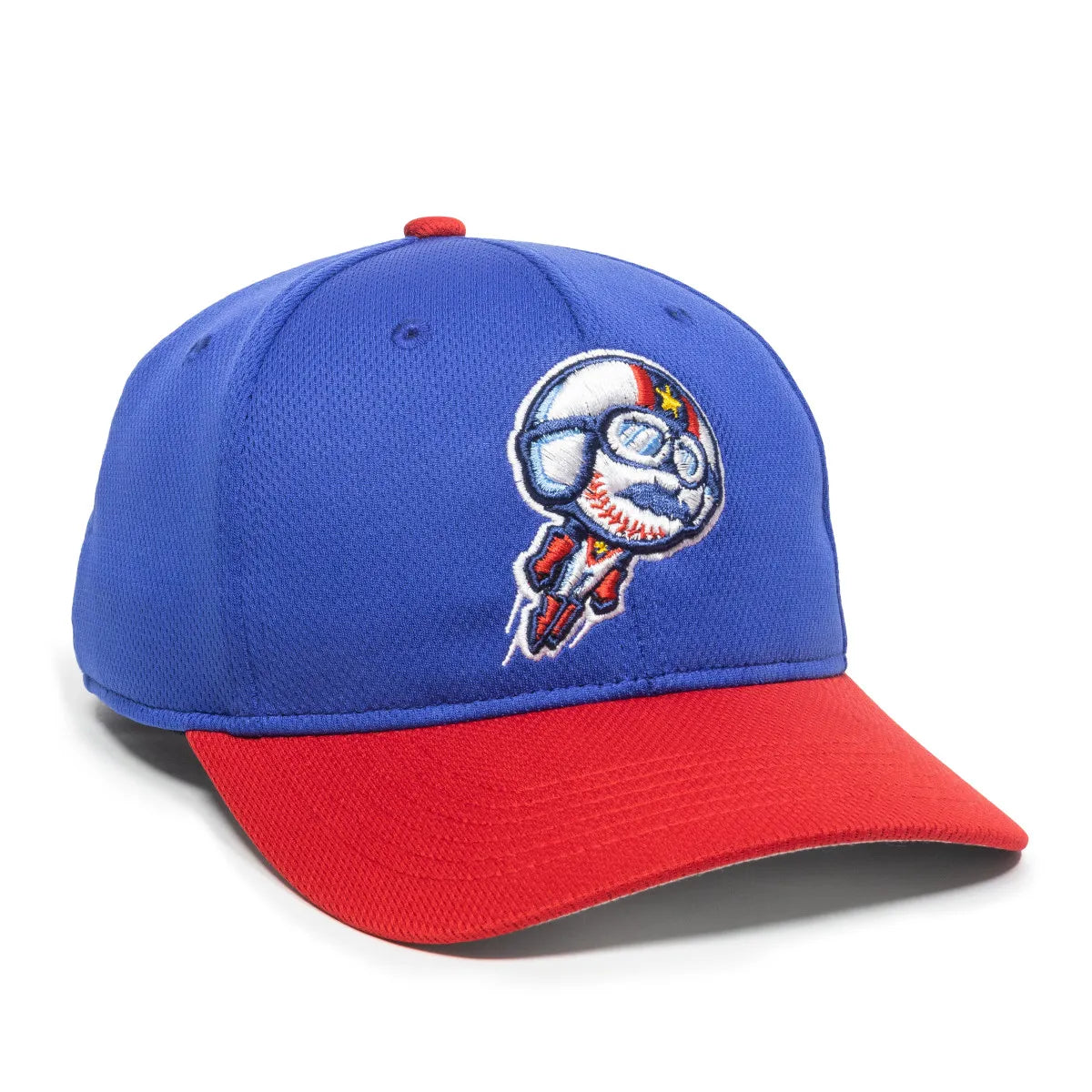 Outdoor Cap Kannapolis Cannon Ballers™ MiLB® Replica Structured Solid Panel Hat (MIN-350)-1