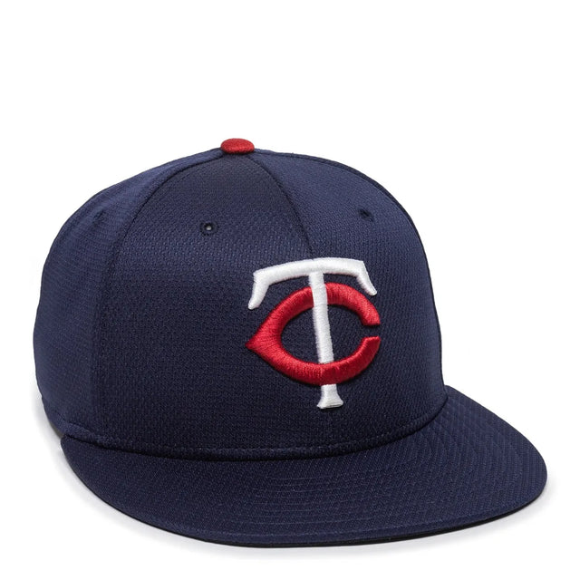 Outdoor Cap Minnesota Twins™ Official MLB® Replica Structured Solid Panel Hat (MLB-400)-1