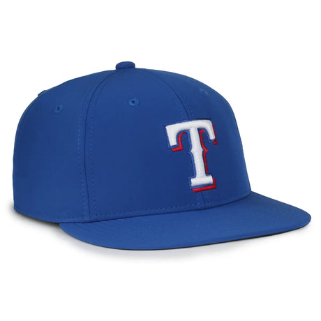Outdoor Cap Texas Rangers™ MLB® Replica Structured Solid Panel Hat MLB-450 Fan Gear MLB Texas Rangers