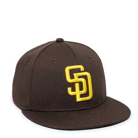 Outdoor Cap San Diego Padres™ Official MLB® Replica Structured Solid Panel Hat (MLB-400)-1