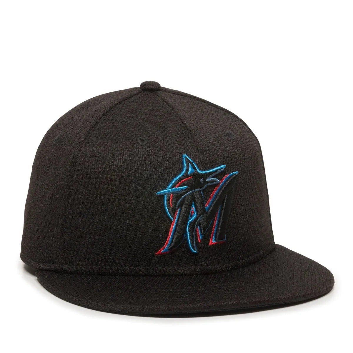 Outdoor Cap Miami Marlins™ MLB® Replica Structured Solid Panel Hat MLB-400 Fan Gear MLB Miami Marlins