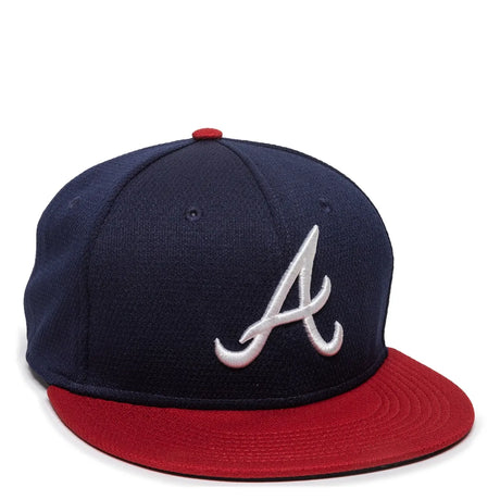 Outdoor Cap Atlanta Braves™ MLB® Replica Structured Solid Panel Hat MLB-400 Fan Gear MLB Atlanta Braves