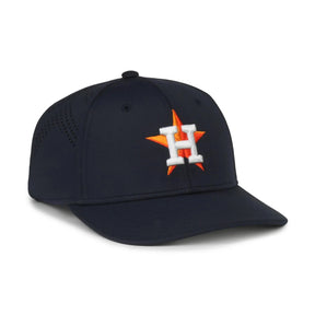 Outdoor Cap Houston Astros™ Official MLB® Replica Structured Solid Panel Hat (MLB-650)-1