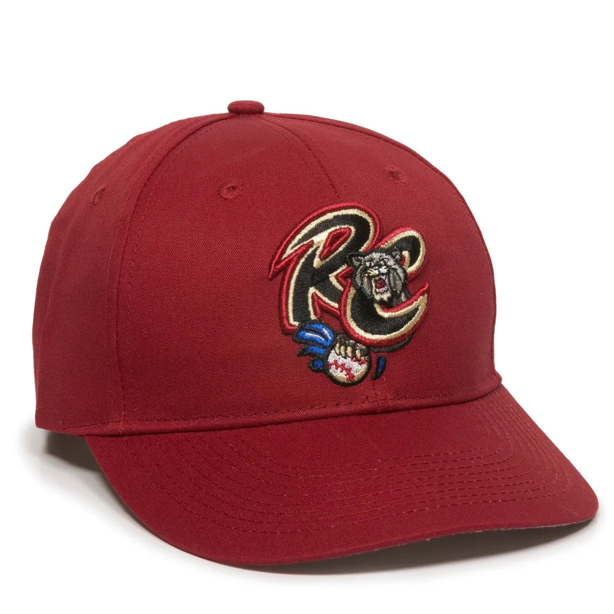Outdoor Cap Sacramento River Cats™ MiLB® Replica Structured Solid Back Hat (MIN-253)-1