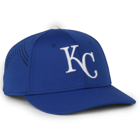Outdoor Cap Kansas City Royals™ Official MLB® Replica Structured Solid Panel Hat MLB-650 Fan Gear MLB Kansas City Royals