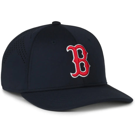 Outdoor Cap Boston Red Sox™ Official MLB® Replica Structured Solid Panel Hat MLB-650 Fan Gear MLB Boston Red Sox