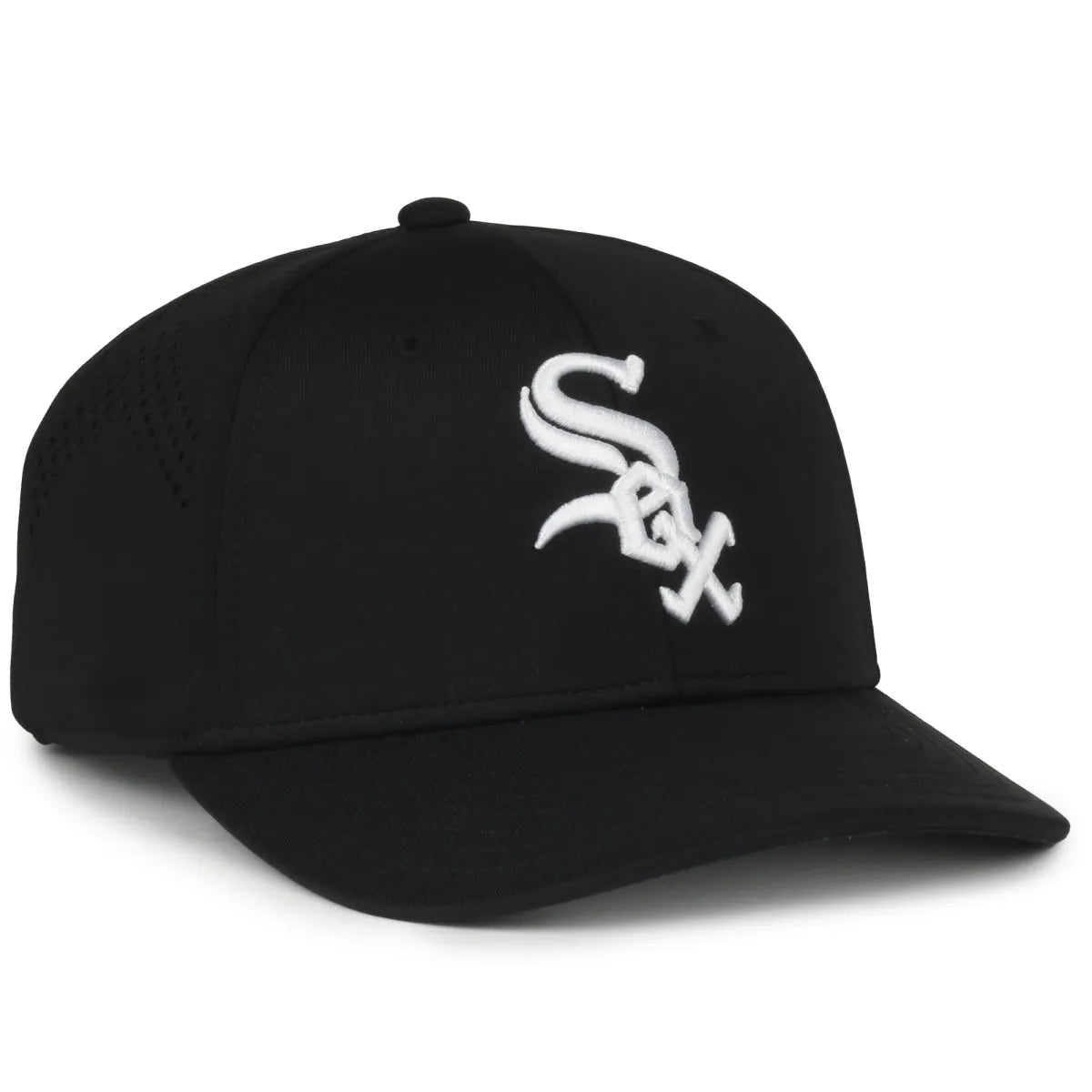 Outdoor Cap Chicago White Sox™ Official MLB® Replica Structured Solid Panel Hat MLB-650 Fan Gear MLB Chicago White Sox