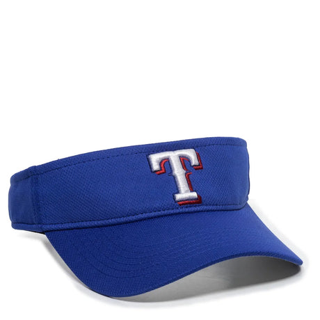 Outdoor Cap Texas Rangers™ MLB® Replica Visor MLB-185 Fan Gear MLB Texas Rangers