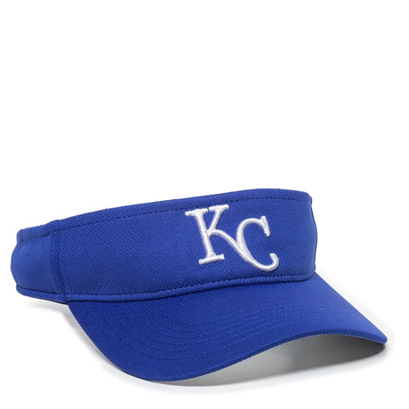 Outdoor Cap Kansas City Royals™ MLB® Replica Visor MLB-185 Fan Gear MLB Kansas City Royals