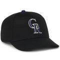 Outdoor Cap Colorado Rockies™ Official MLB® Replica Structured Solid Panel Hat MLB-650 Fan Gear MLB Colorado Rockies