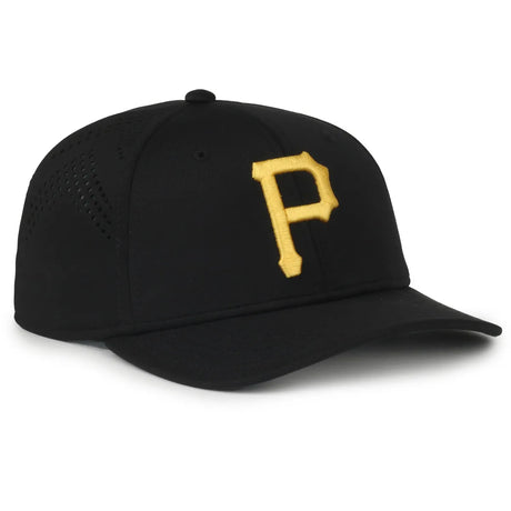 Outdoor Cap Pittsburgh Pirates™ Official MLB® Replica Structured Solid Panel Hat MLB-650 Fan Gear MLB Pittsburgh Pirates