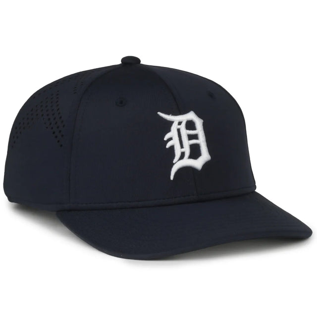 Outdoor Cap Detroit Tigers™ Official MLB® Replica Structured Solid Panel Hat (MLB-650)-1