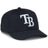 Outdoor Cap Tampa Bay Rays™ Official MLB® Replica Structured Solid Panel Hat MLB-650 Fan Gear MLB Tampa Bay Rays