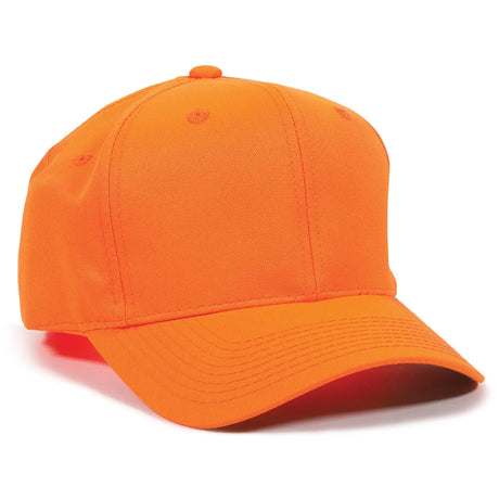 Outdoor Cap 201ISP Blaze Structured Solid Back Hat Unisex Accessories Hats & Caps