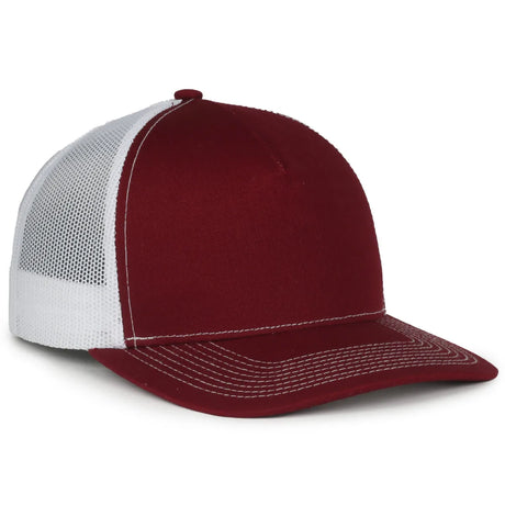 Outdoor Cap OC571 Chino Twill Structured Trucker Hat Unisex Accessories Hats & Caps