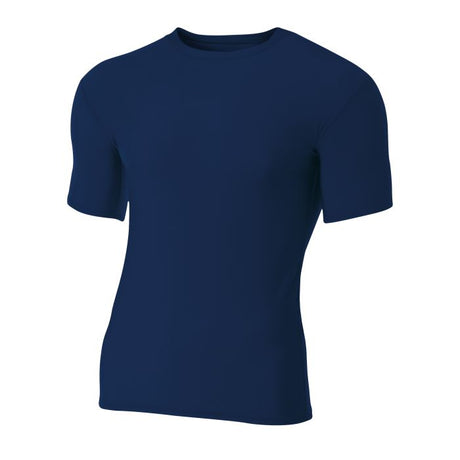 A4 Youth Short Sleeve Compression Crew A4